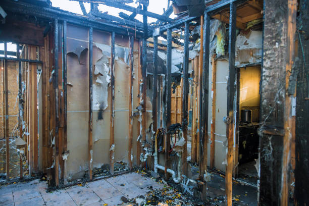 Professional Soot Cleanup technician working in Horsham, PA